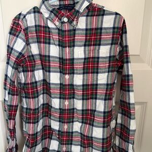 Boys Janie and Jack Plaid button down